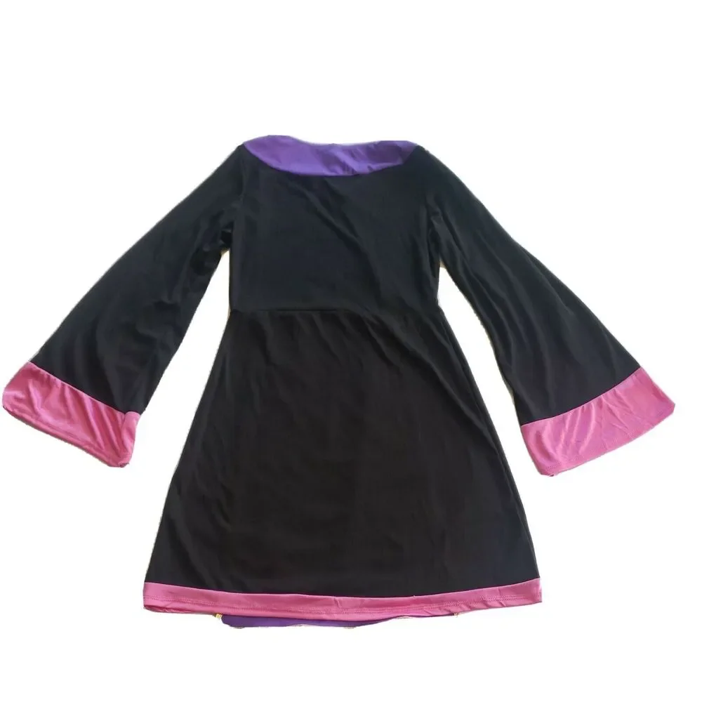 CostumesUSA Ninja Costume Child Large (12-14) Pink Purple Black Dress Halloween